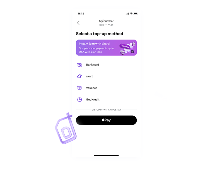 Top up your balance faster