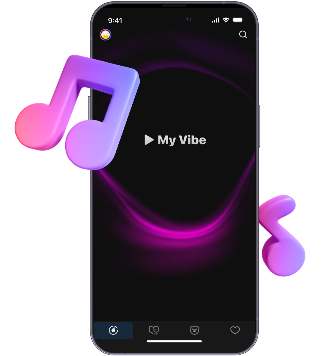 Unique recommendation system "My vibe", podcasts and audiobooks